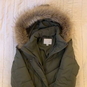Long puffer jacket
